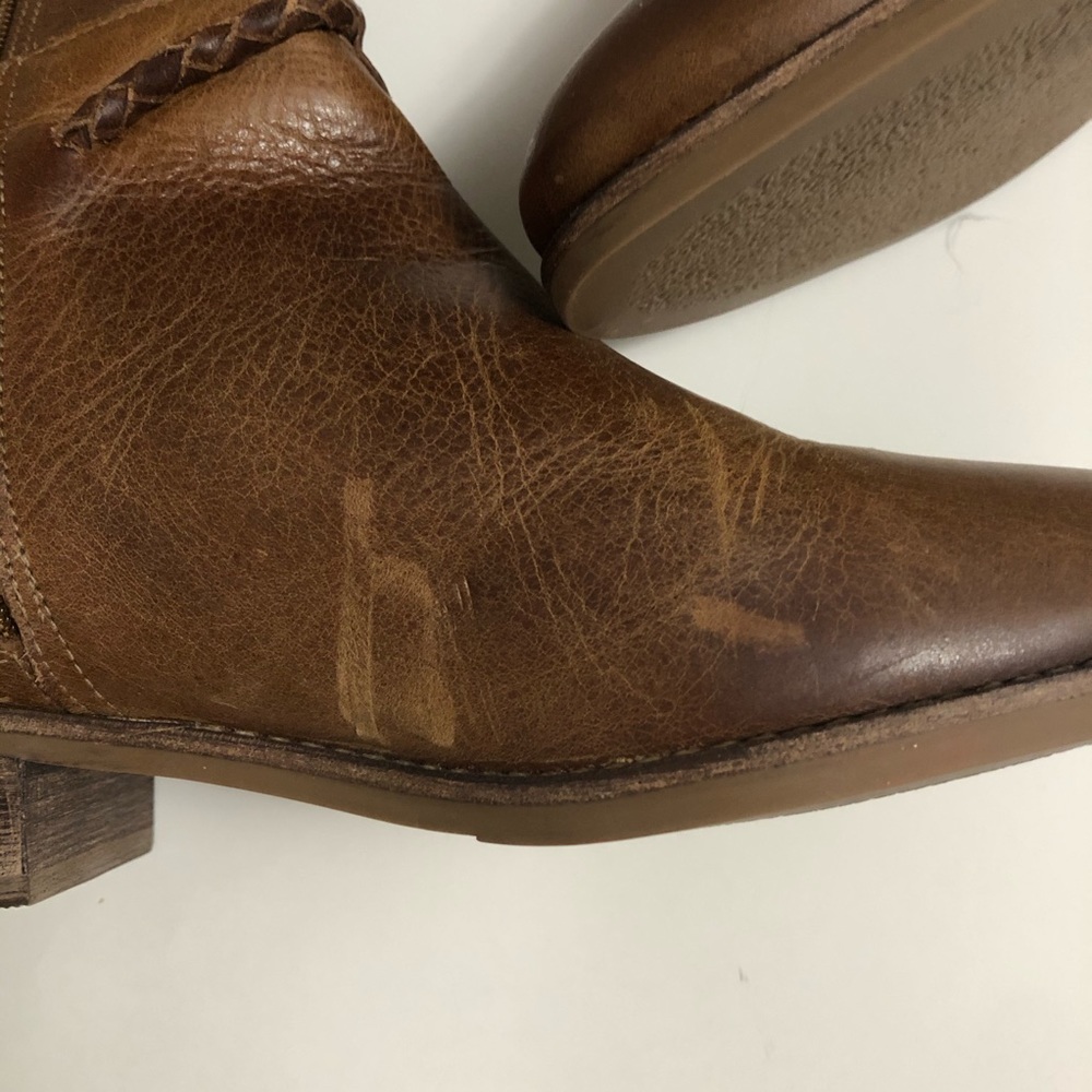 Matisse Lariat brown leather riding boots (10) - Picture 9 of 13